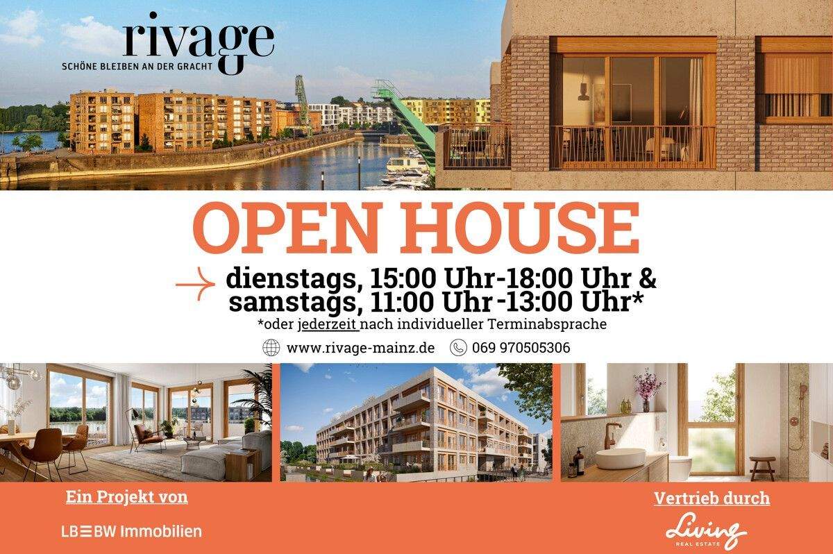 RIVAGE | Urbanes Wohnen zwischen Rhein und Grachten – 55120 Mainz – Vorschaubild 3