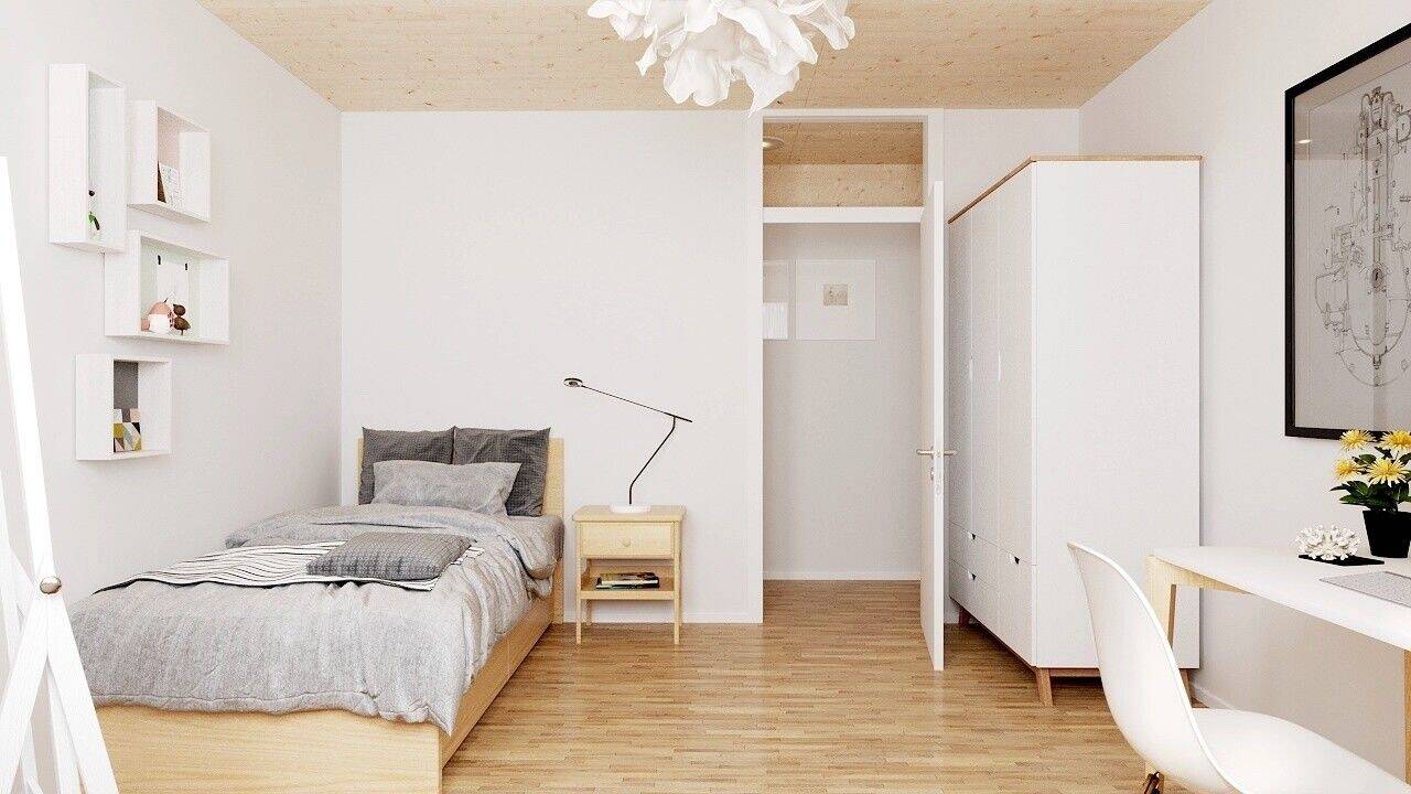 NEUBAU-Wohnung mit Balkon zum Garten * 4 Zimmer * KFW 40 und QNG – Leipzig – Vorschaubild 4