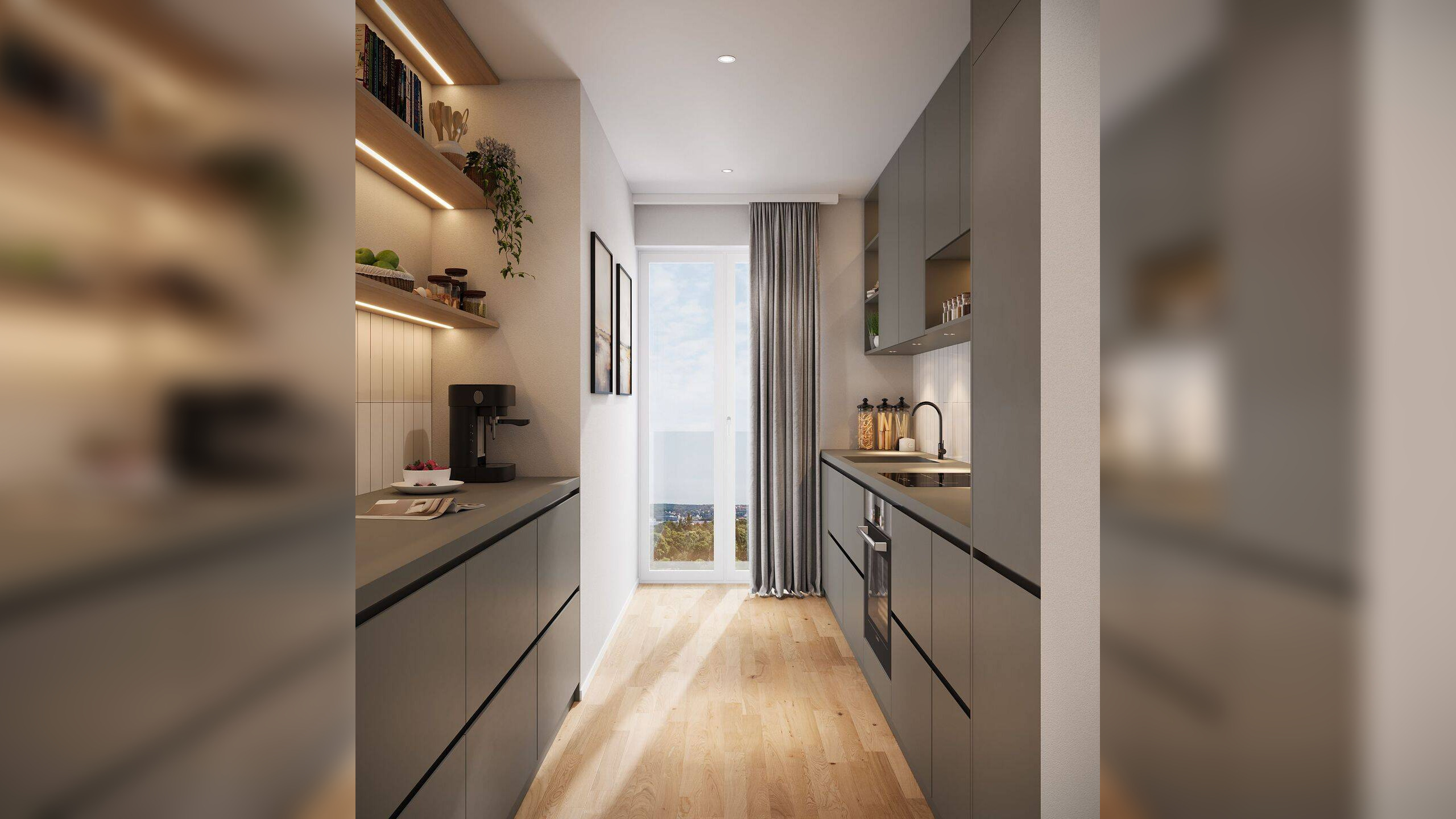 Neubau: 3-Zimmer-Wohnung mit Loggia – individuell & lichtdurchflutet – 1307 Dresden – Vorschaubild 4