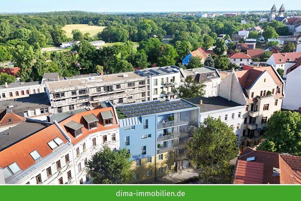 Moderne DG-Maisonette nähe Volkspark mit Süd-Balkon, 2 Bädern, Aufzug, Garage u.v.m. – Leipzig – Vorschaubild 4