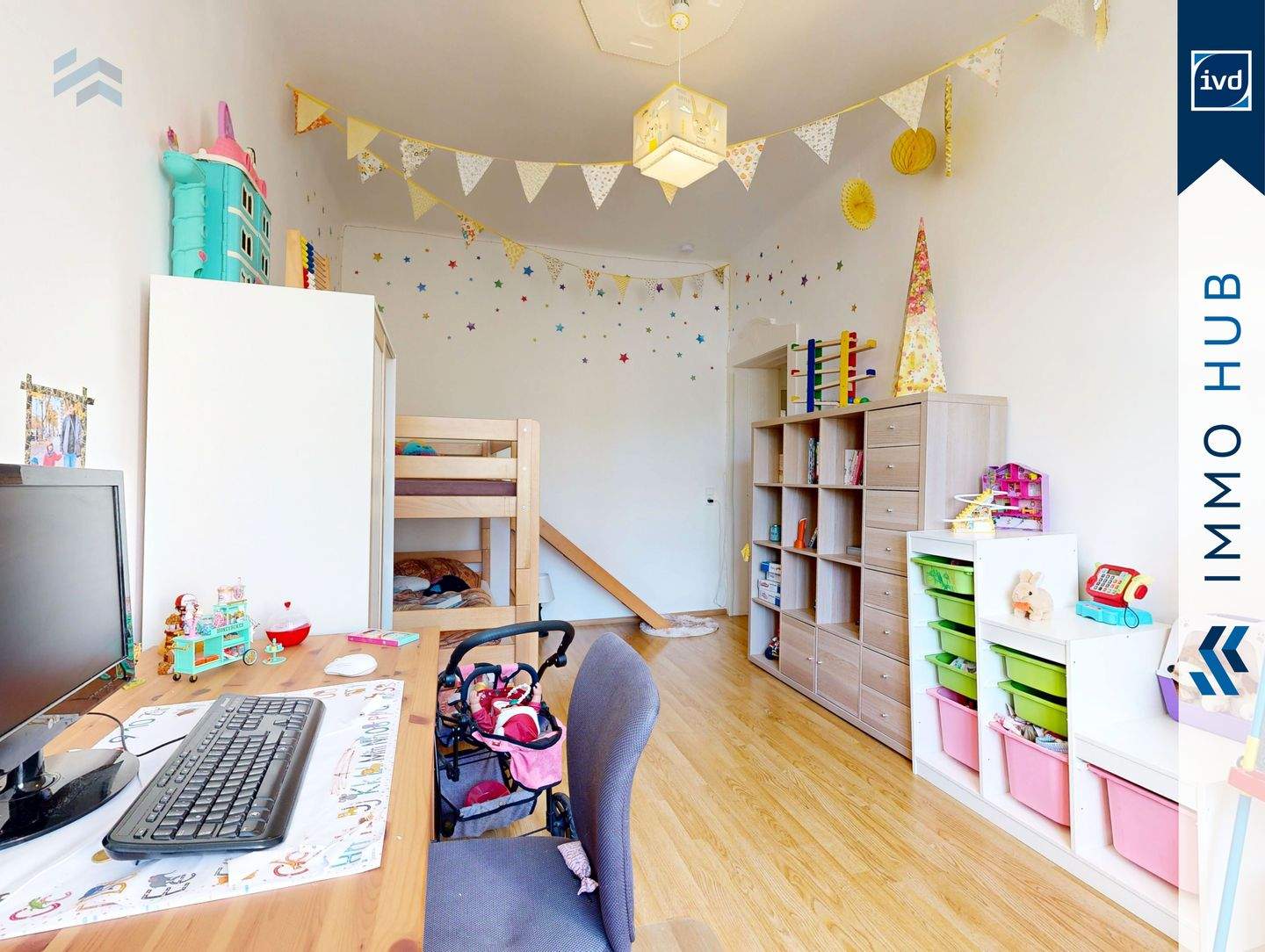 ++ Bezugsfreie 4-Zimmer-Denkmalwohnung mit Balkon im stilvollen Altbau ++ – Leipzig – Vorschaubild 4