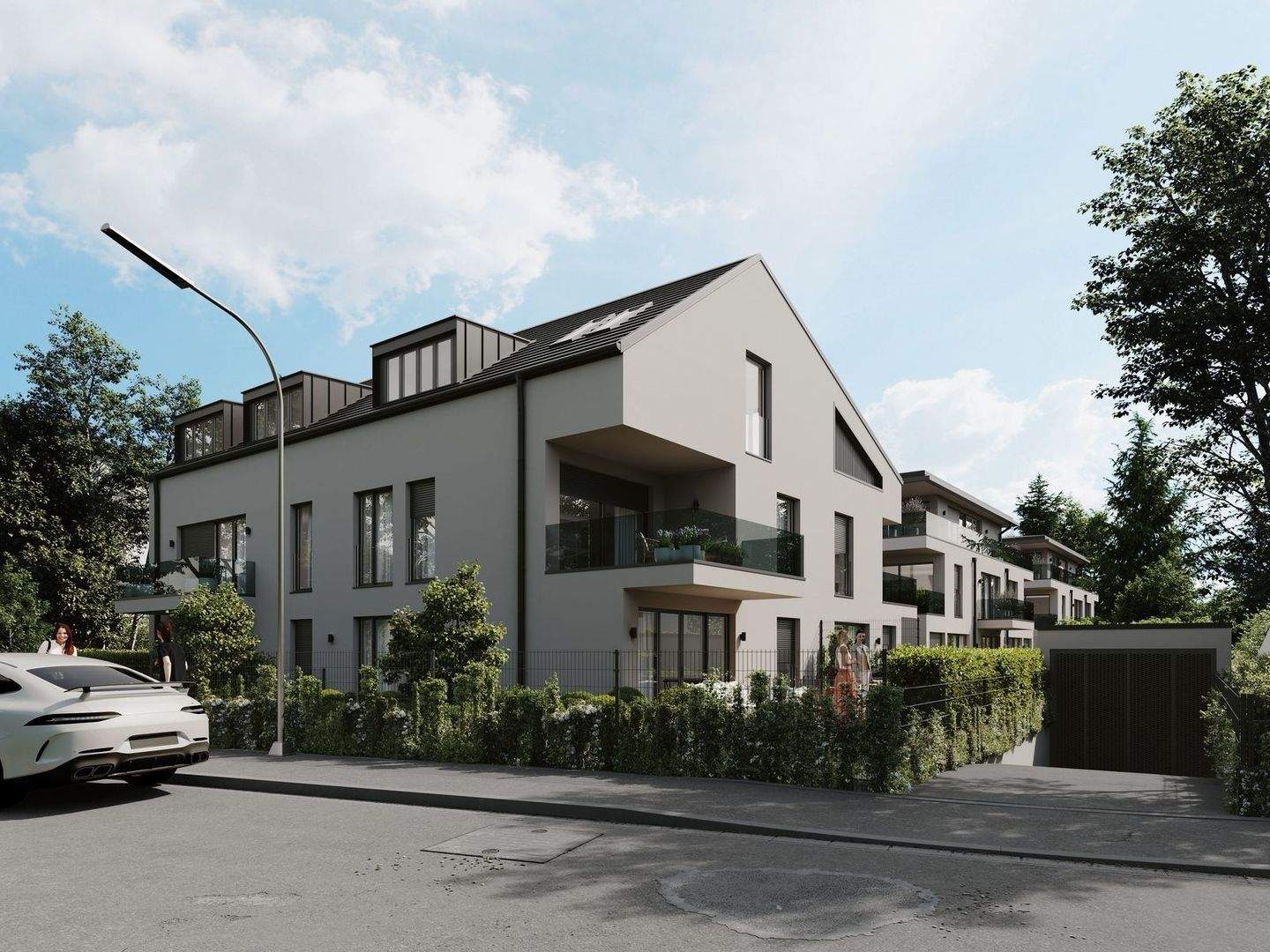 Neubau 3 Zimmer Wohnung mit Garten, Terrasse und Hobbyraum Provisionsfrei – 81827 München – Vorschaubild 4