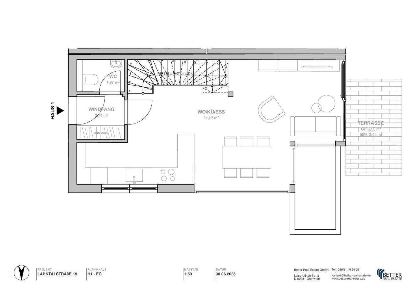 AIGNER – Neubau zum Wohlfühlen – Wohnträume mit Stil und Garten – 80995 München – Vorschaubild 6