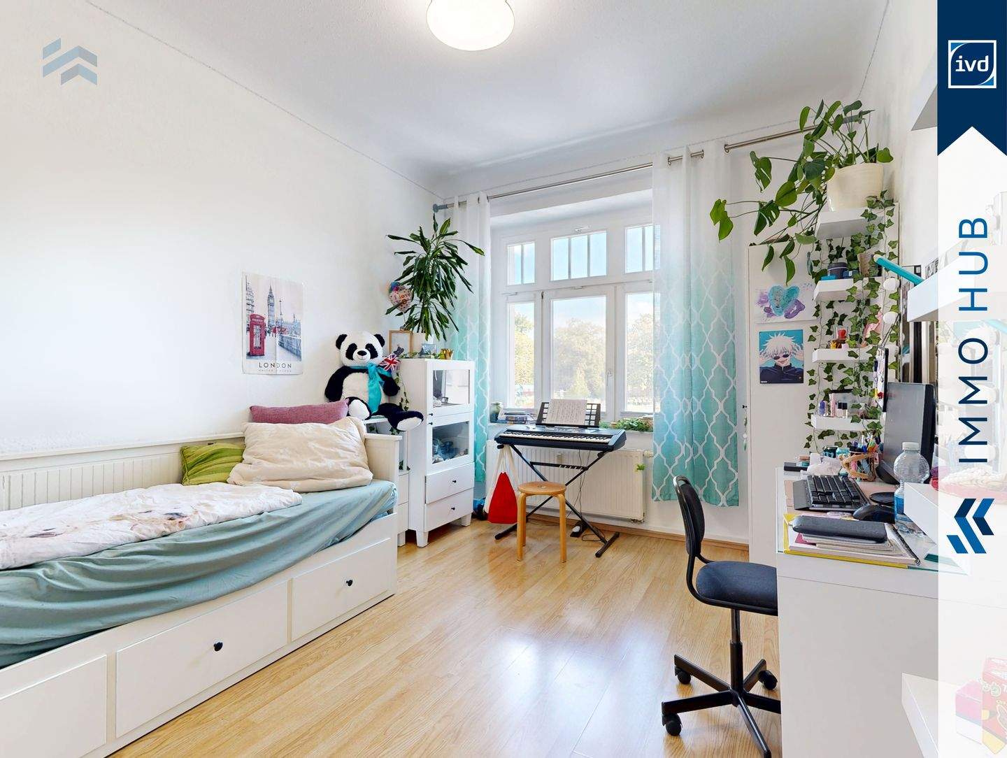 ++ Bezugsfreie 4-Zimmer-Denkmalwohnung mit Balkon im stilvollen Altbau ++ – Leipzig – Vorschaubild 5