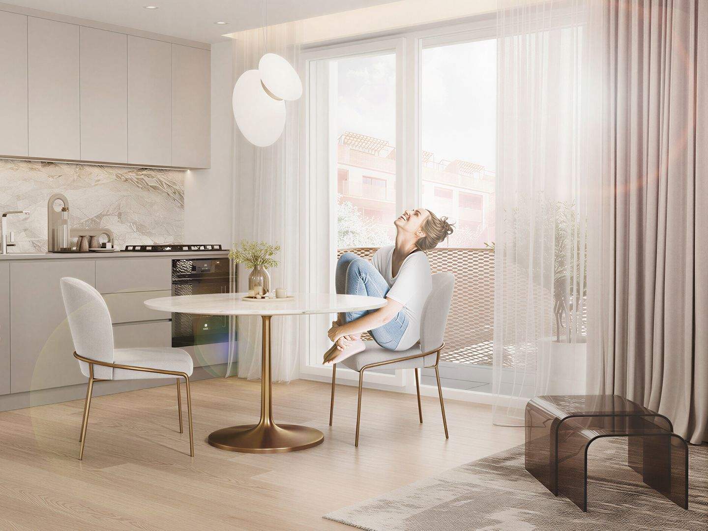 Erst vermieten – dann selbst einziehen: stilvolle 2 Zimmer mit Duschbad – 85748 Garching b. München – Vorschaubild 3