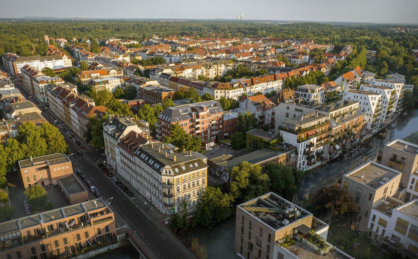 Exklusiver Neubau in Schleußig: modernes Studio/1-Raum-Wohnung mit HWR und Abstellraum – Leipzig – Vorschaubild 6