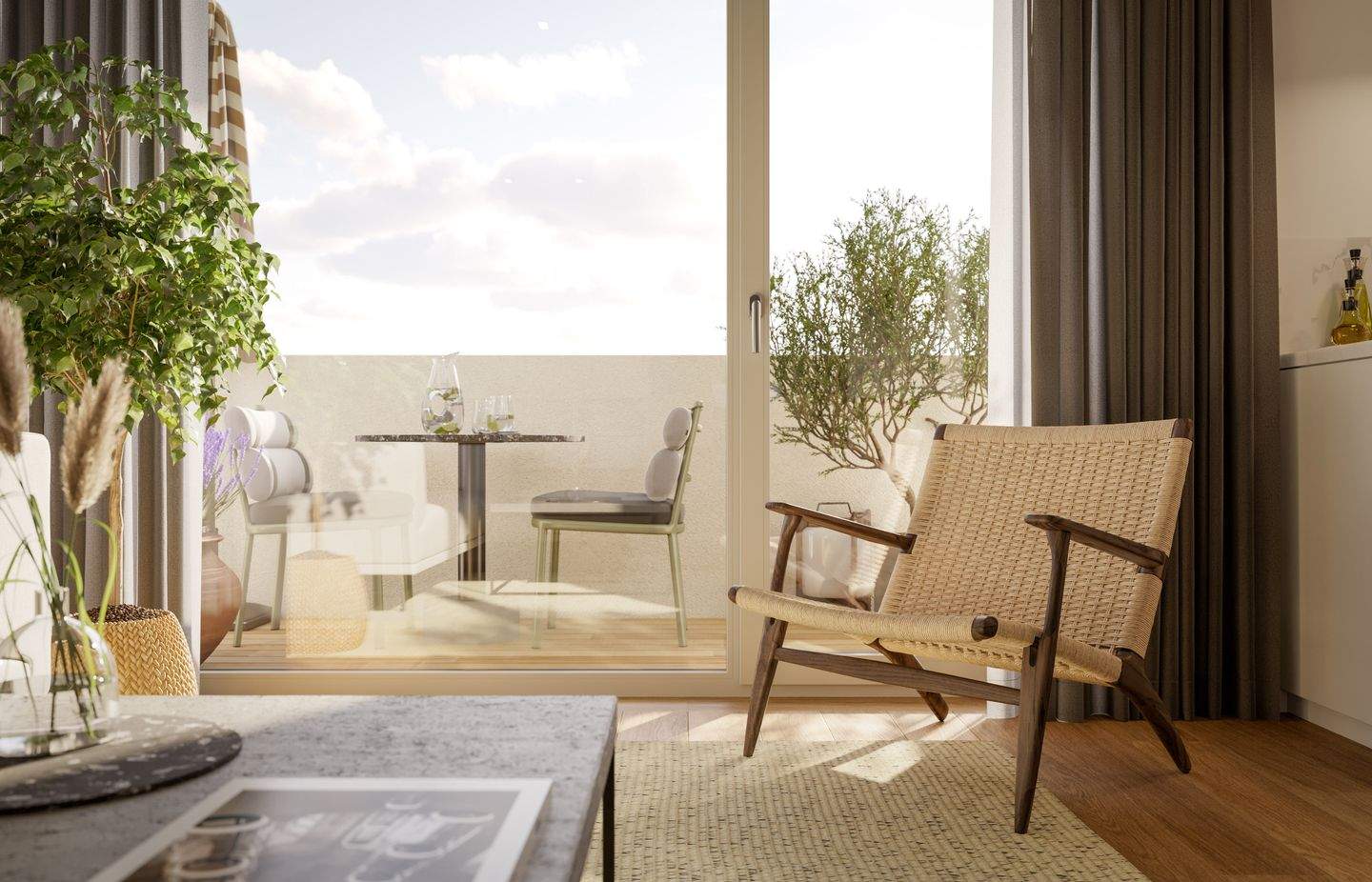 NEUBAUPROJEKT LANGE 30 – 3 Zimmer mit Balkon, Licht und offenem Wohngefühl – Leipzig – Vorschaubild 4