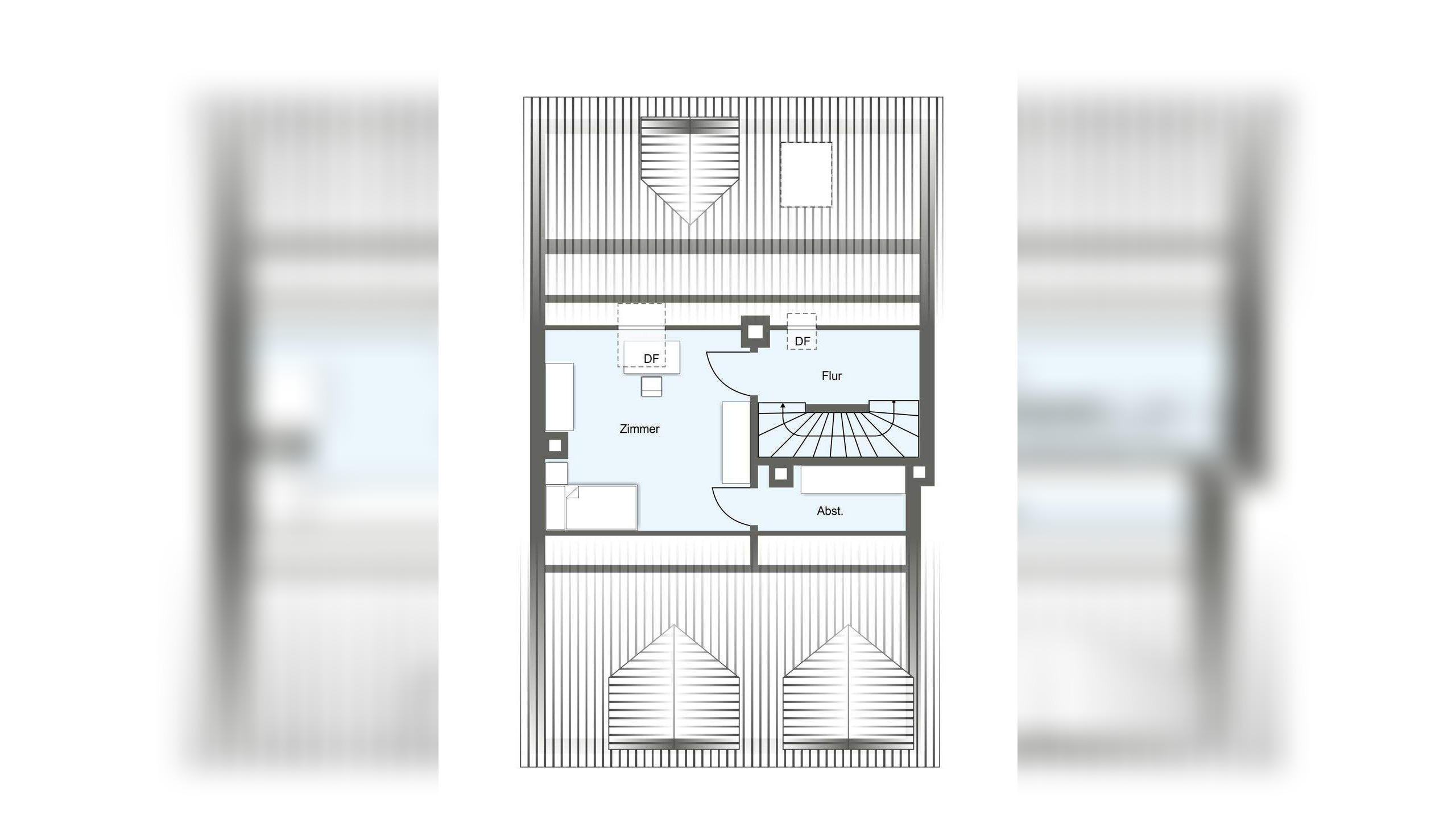 Vermietete 4-Zimmer-Dachgeschoss-Maisonettewohnung mit Südbalkon in Schleußig – Leipzig – Vorschaubild 7