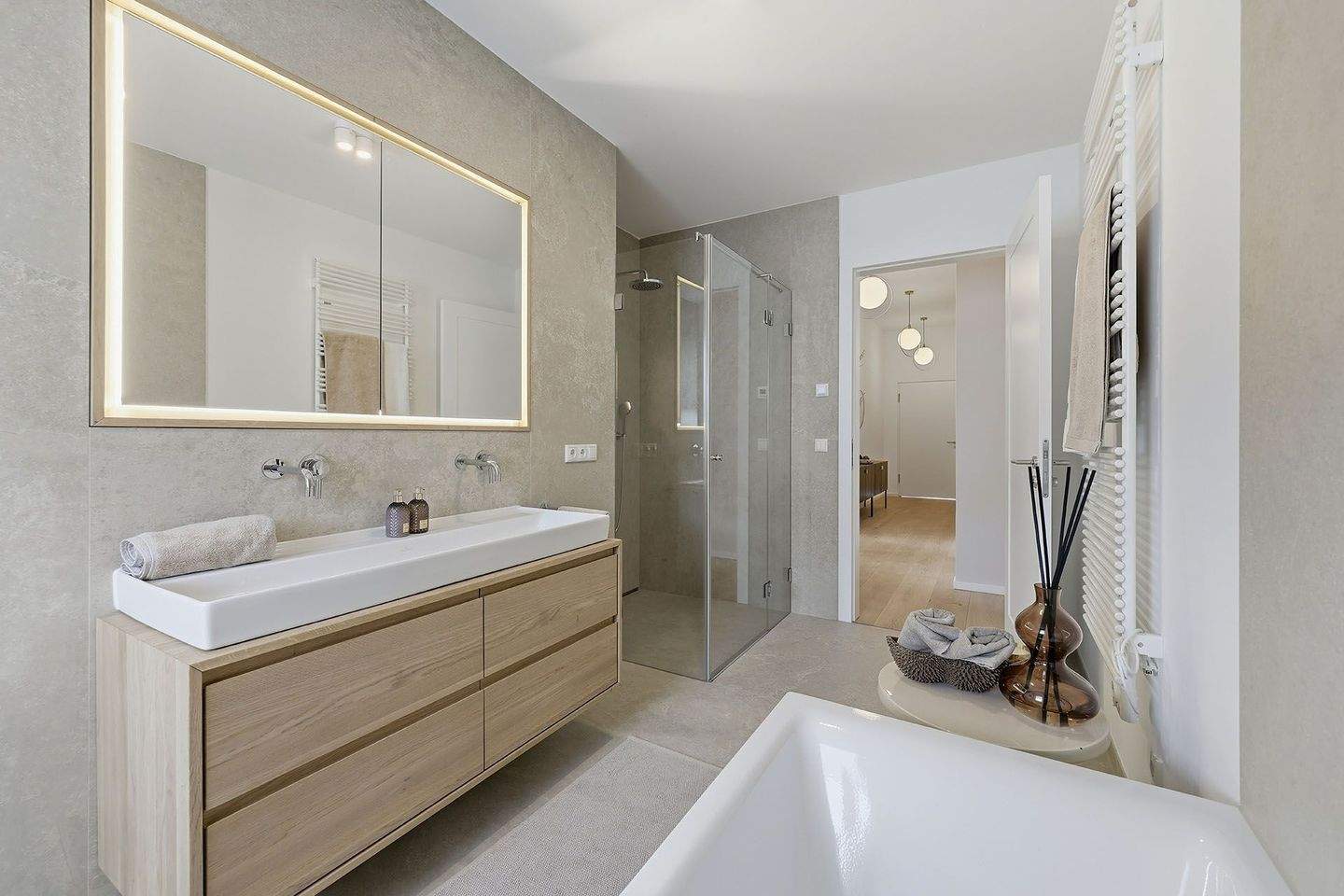 NEUBAU-Gartenwohnung in München-Solln: 4 Zimmer, moderner Wohnkomfort im Grünen – 81477 München – Vorschaubild 4