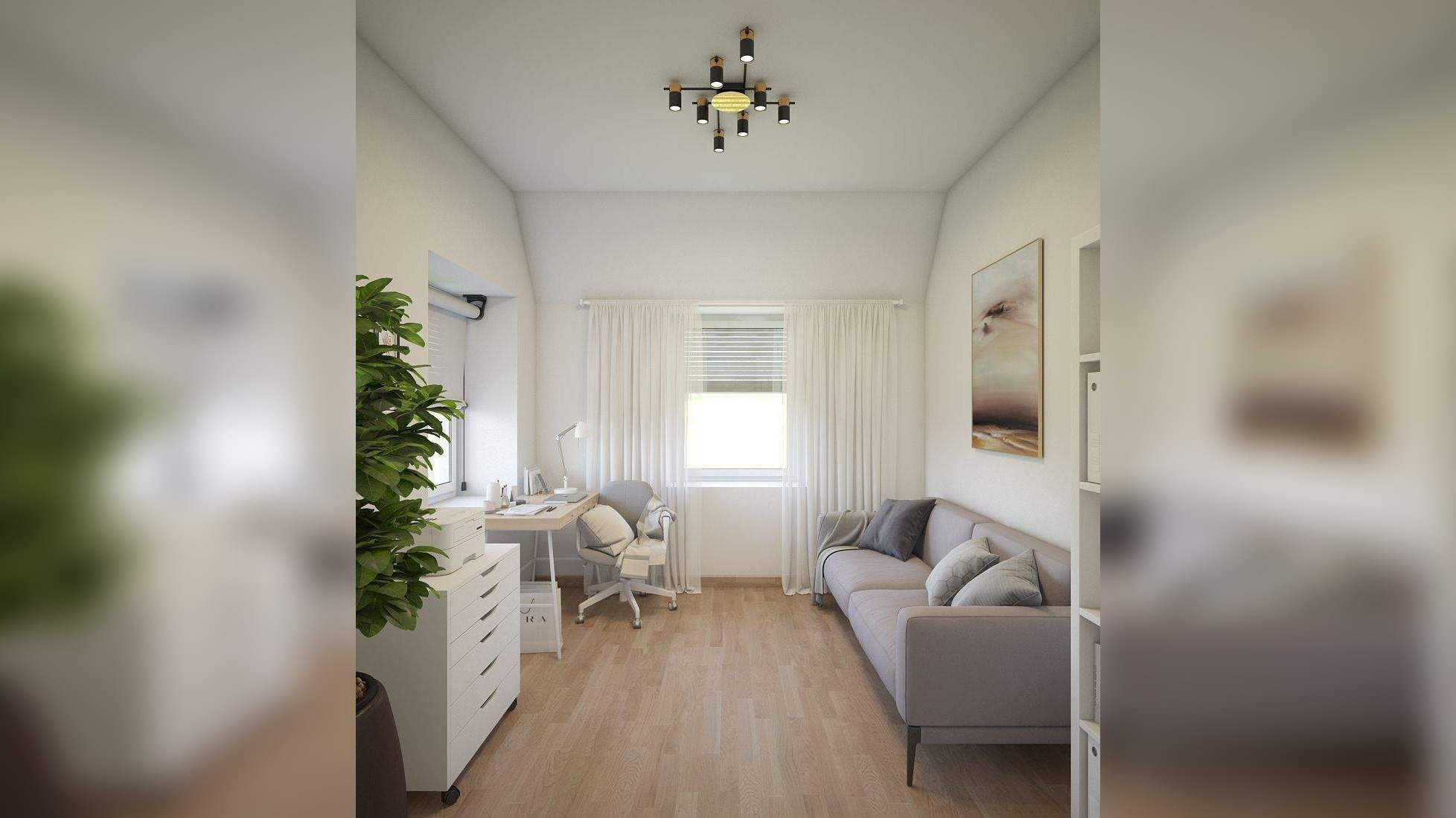 Außergewöhnliche 3-Zimmer Wohnung mit Balkon und Tageslichtbad – 90763 Fürth – Vorschaubild 5