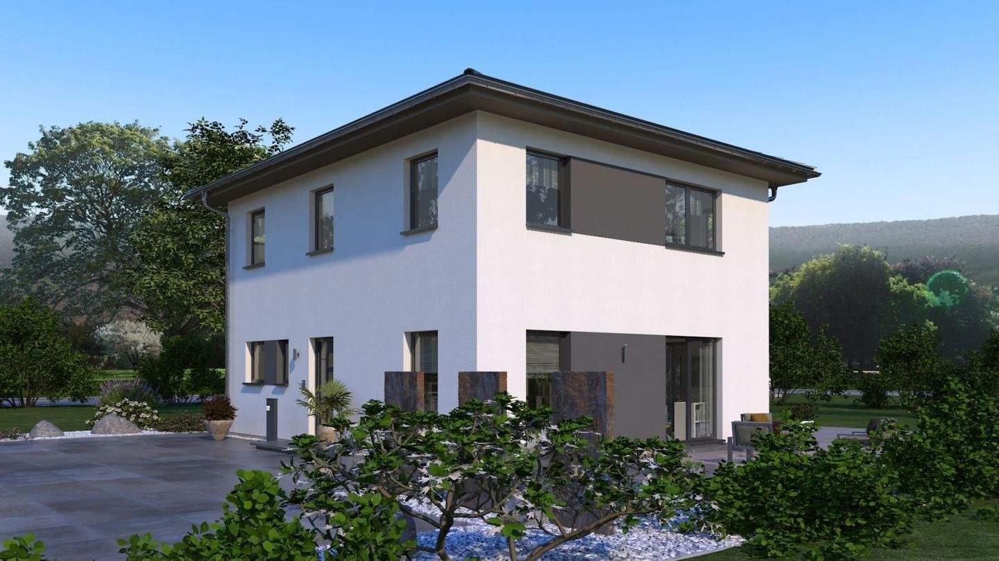 MODERNES WOHNHAUS MIT ELEGANTEM WALMDACH, 84149 Velden
