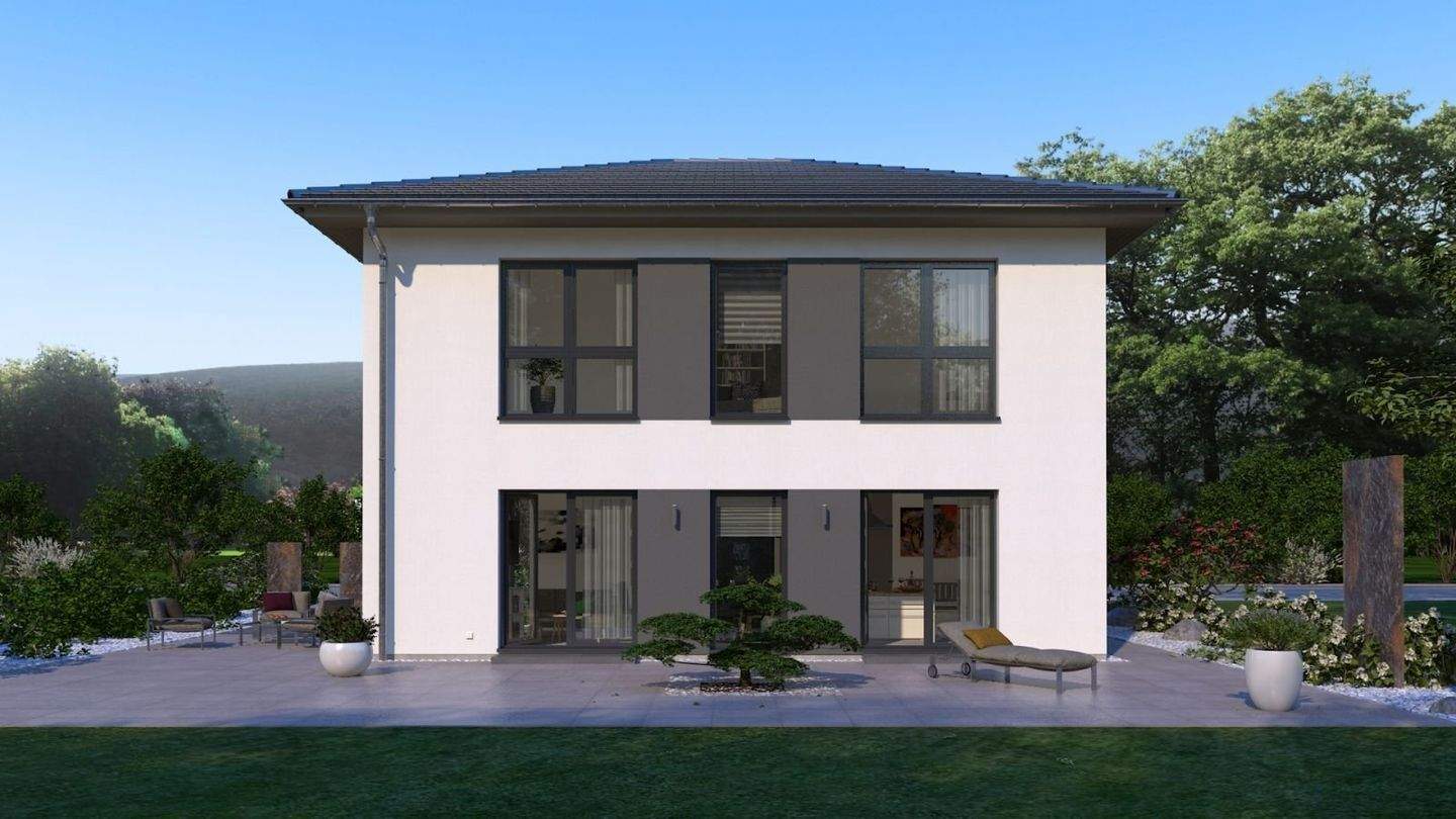 MODERNES WOHNHAUS MIT ELEGANTEM WALMDACH, 84155 Bodenkirchen