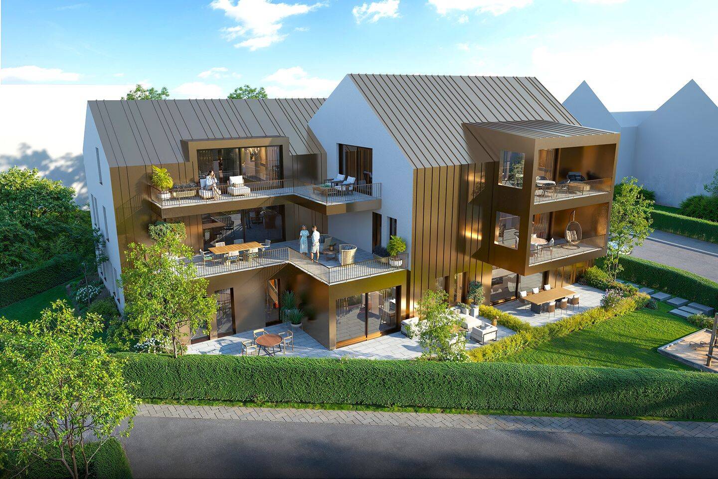 PANORAMUC! EIN PENTHOUSE. FÜNF EINHEITEN. ZEHN STELLPLÄTZE. PROVISIONSFREI!, 81925 München (Bogenhausen)