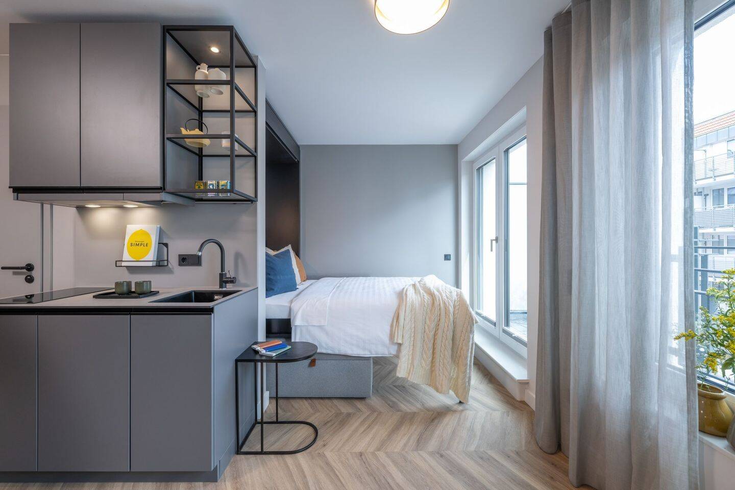 Jetzt verfügbar: Vollmöblierte 1-Zimmer-Wohnung in Bestlage! Anmeldung möglich! – Berlin – Vorschaubild 3