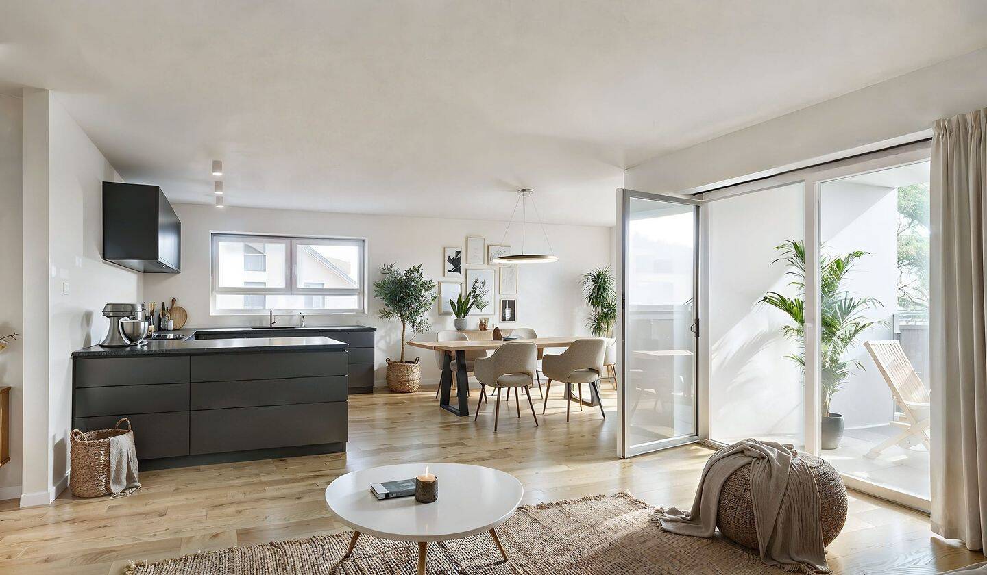 KFW 40-Neubau: tolle Dachgeschosswohnung nahe am künftigen Gesundheitspark Hochrhein, 79774 Albbruck