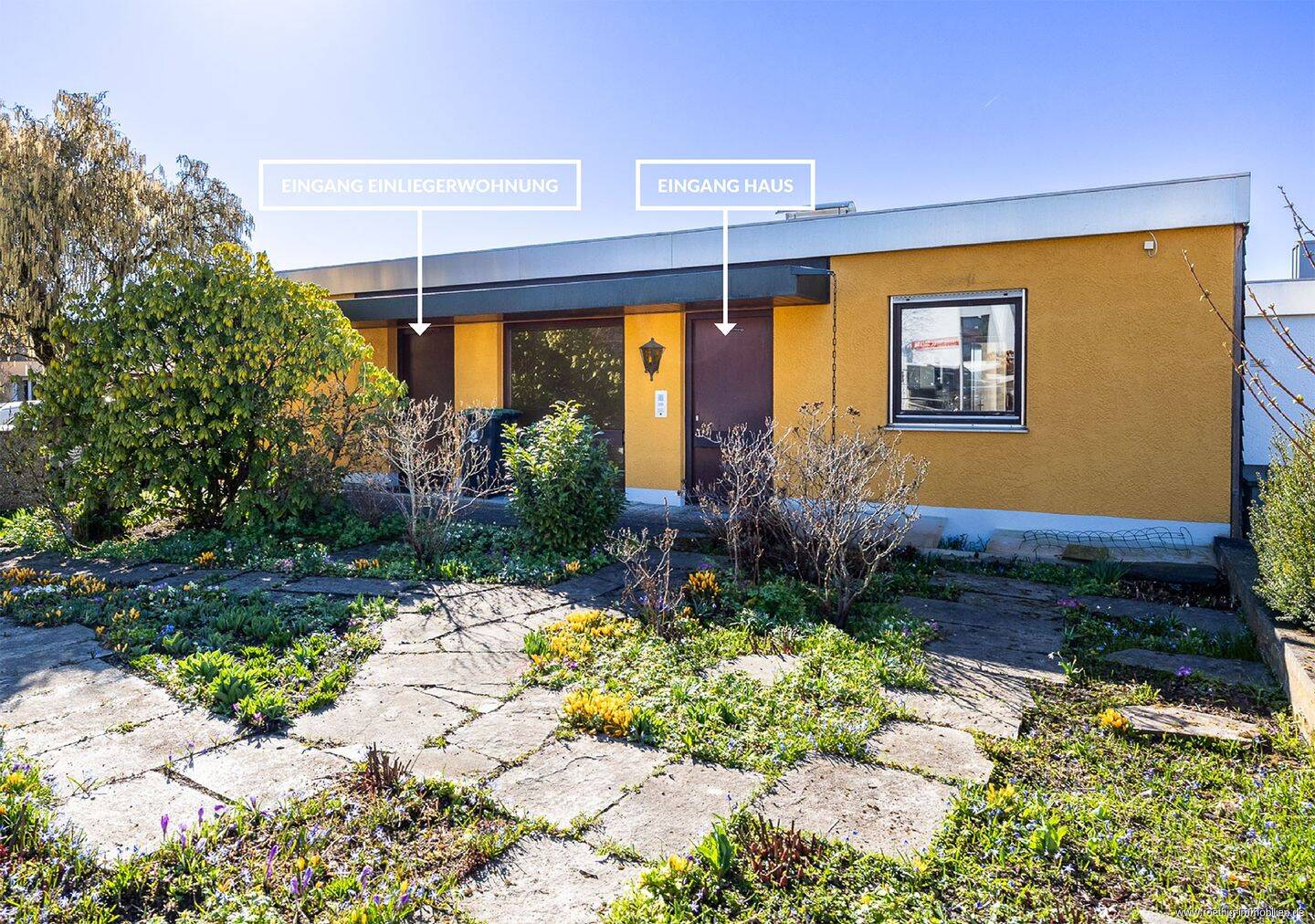 Weitläufiges EFH im Bauhausstil mit Einliegerwohnung, Einzelgarage & traumhaftem Garten in Freising., 85354 Freising