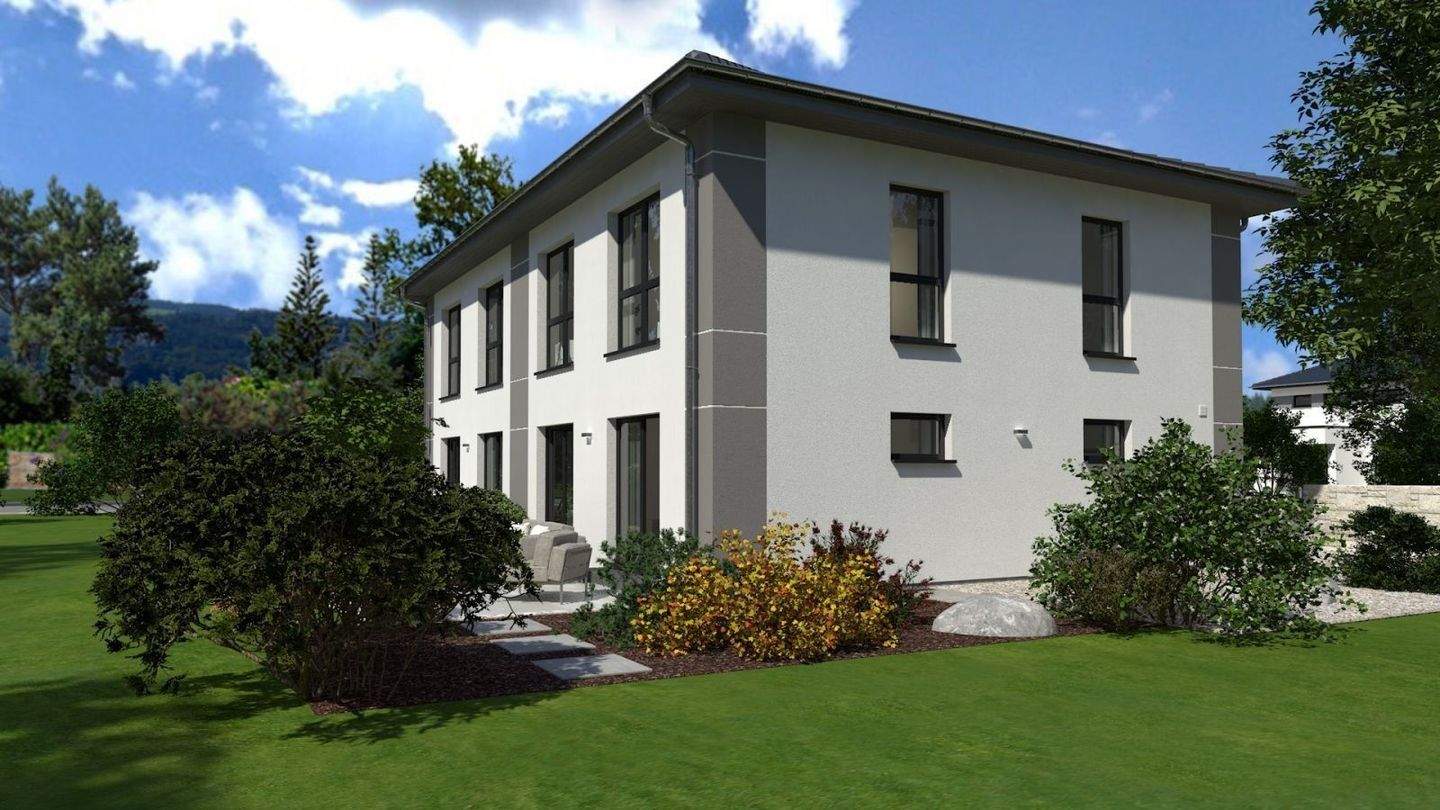 Doppelhaushälfte mit elegantem Walmdach – bezugsfertig inkl. Grundstück, 63654 Büdingen