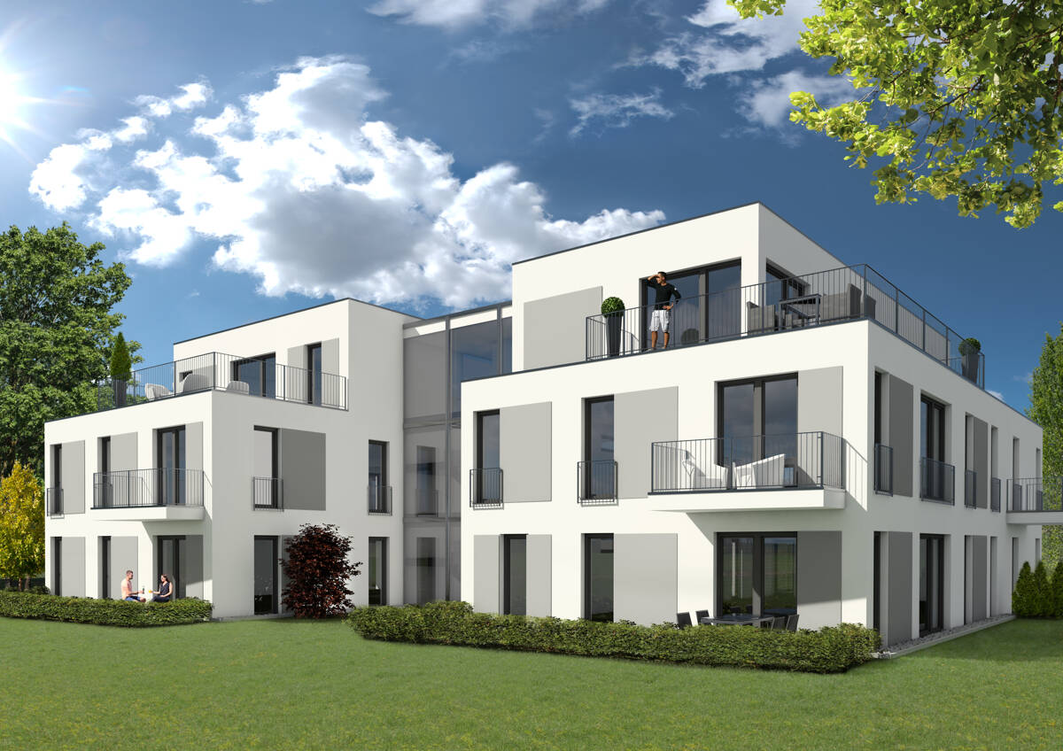 Erdgeschoss-Neubauwohnung mit Garten, Energieeffiziente KFW40 Ausführung!, 32049 Herford