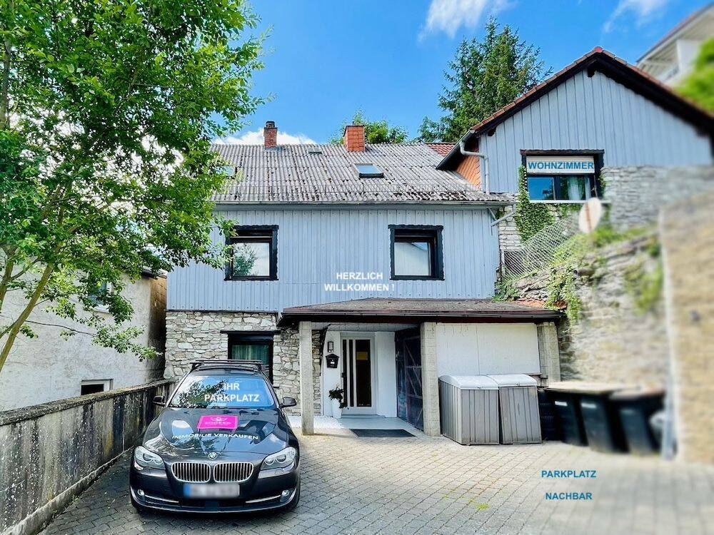 REDUKTION ! Haus mit Burgblick u. XXL-Garten, 3x Bad, 7 Zimmer, 35619 Braunfels