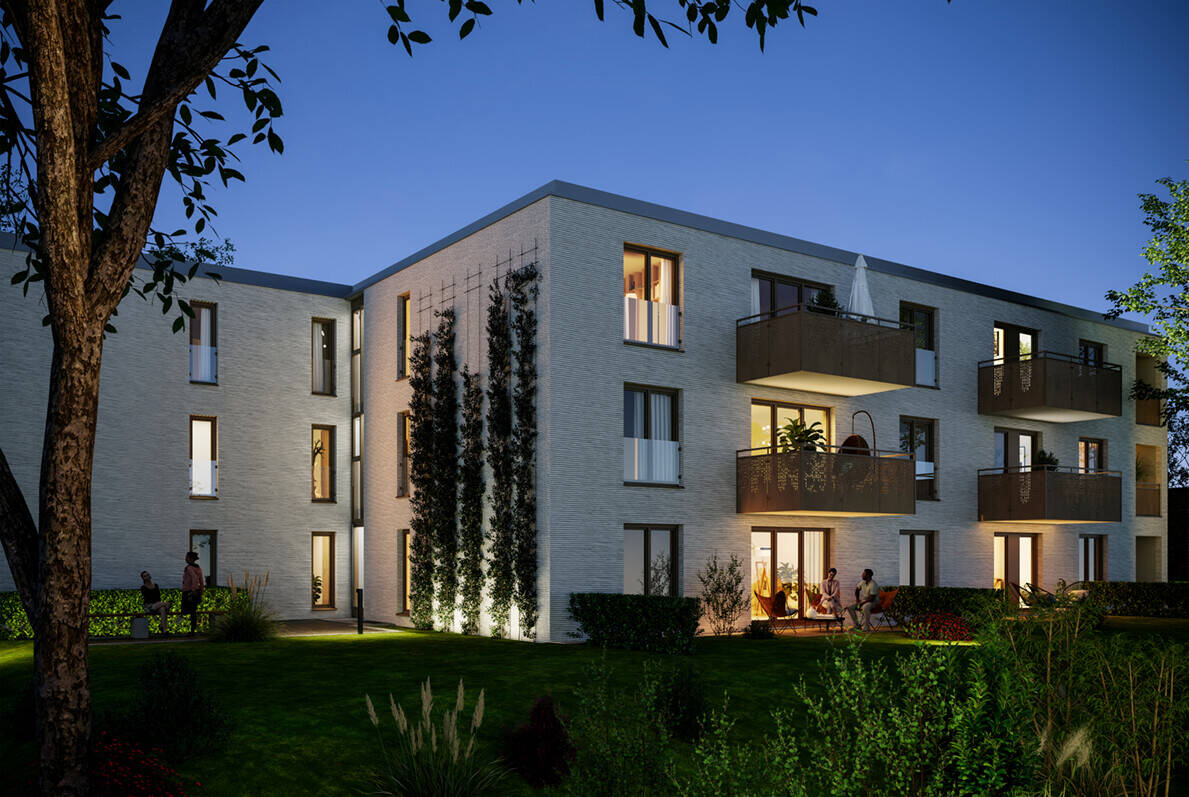 Hell und modern mit tollem Grundriss – Neubau ETW mit Balkon