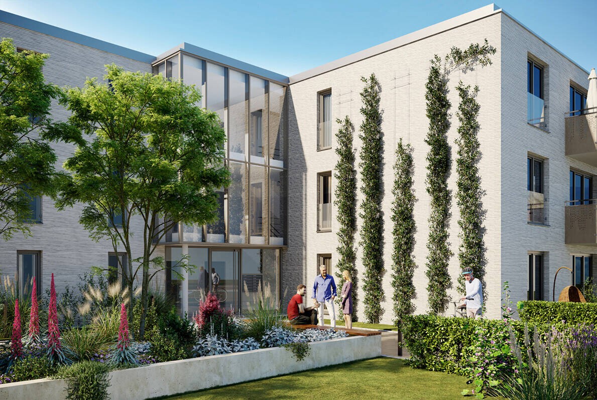 Helle und moderne Wohnung mit Balkon – barrierefrei