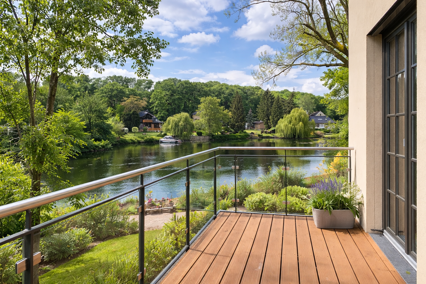 * Einmaliges Insel-Endreihenhaus in Potsdam * privatem Bootssteg & Kamin * 6 Zimmer *, 14476 Potsdam