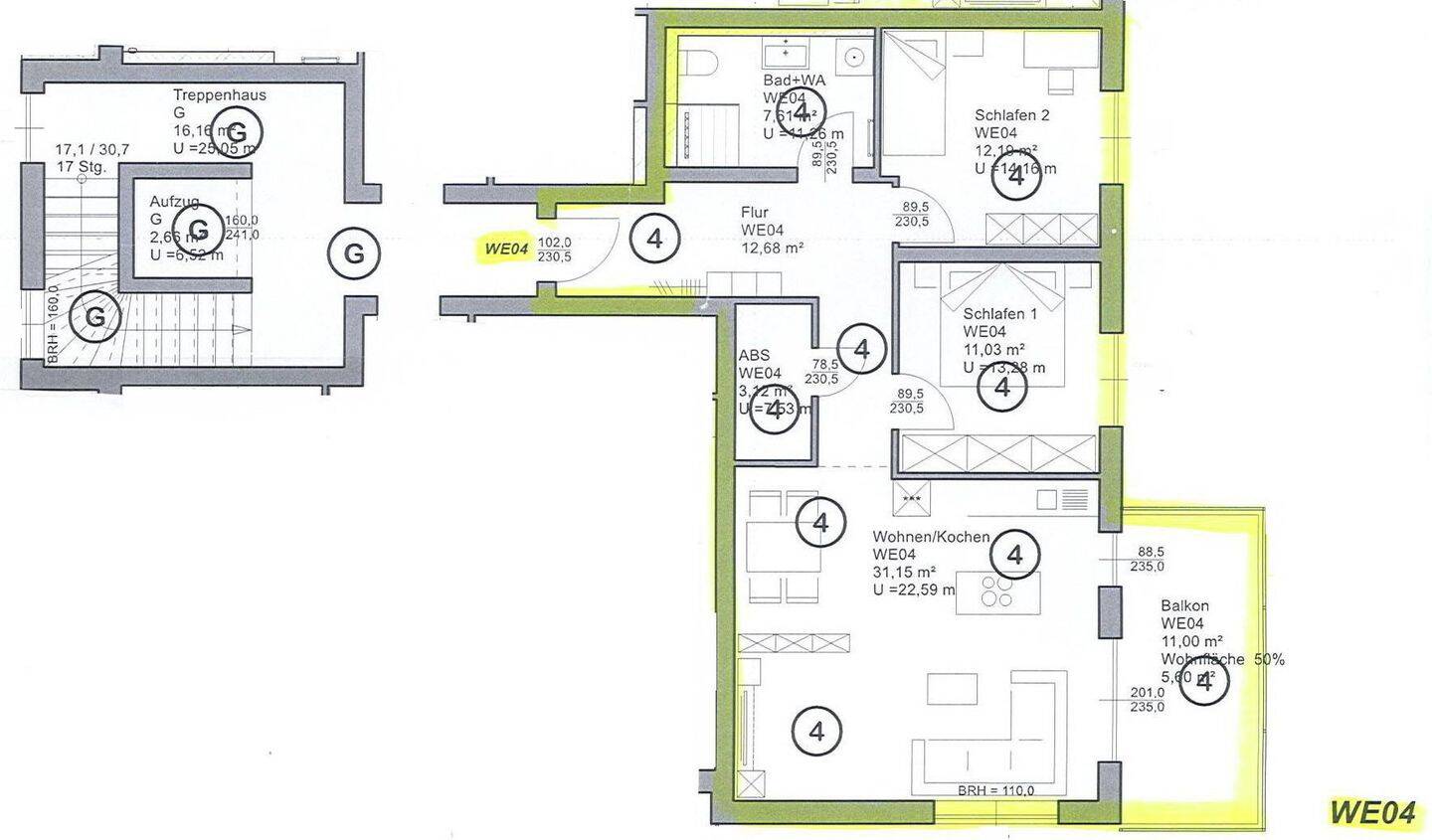 AS-Immobilien.com +++ Neubau-Eigentumswohnung in Bad Orb – Komfort, Ruhe & Natur vereint+++, 63619 Bad Orb