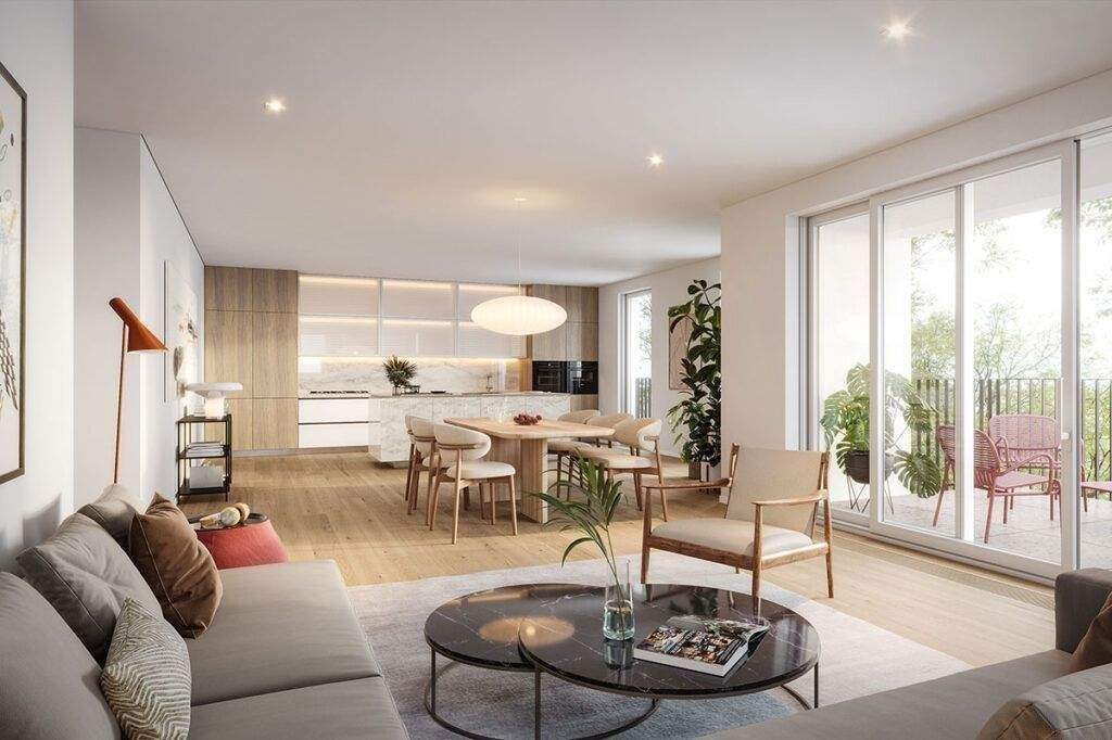 NEUBAU LEIPZIG GOHLIS SÜD | Familienfreundliche 5-Zimmer-Wohnung, 140 m², Aufzug, Balkon, Stellplatz – Leipzig – Vorschaubild 3
