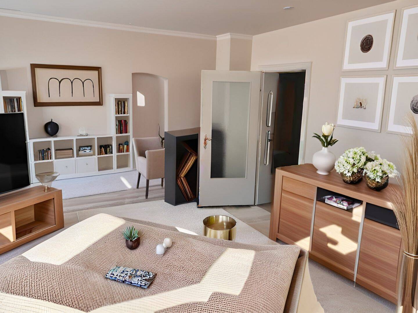 Charmante, helle Halbparterre-Wohnung mit Loggia – auch für eine Kleinfamilie geeignet., 42655 Solingen (Höhscheid Merscheid Solingen-Mitte Wald)