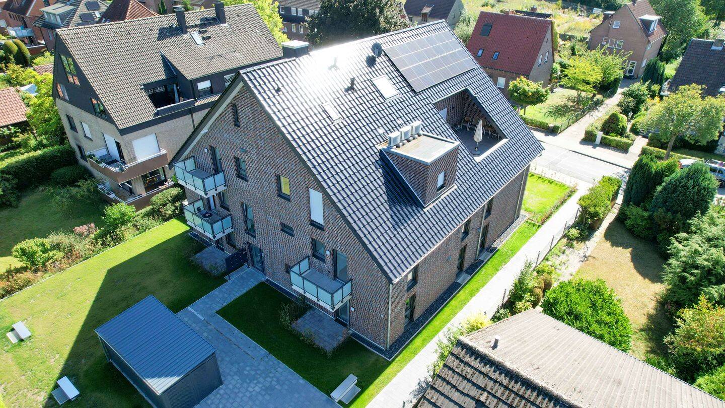 MS-Wolbeck – Schicke NB-EG-Wohnung mit Garten und PKW-TG-Stellplatz