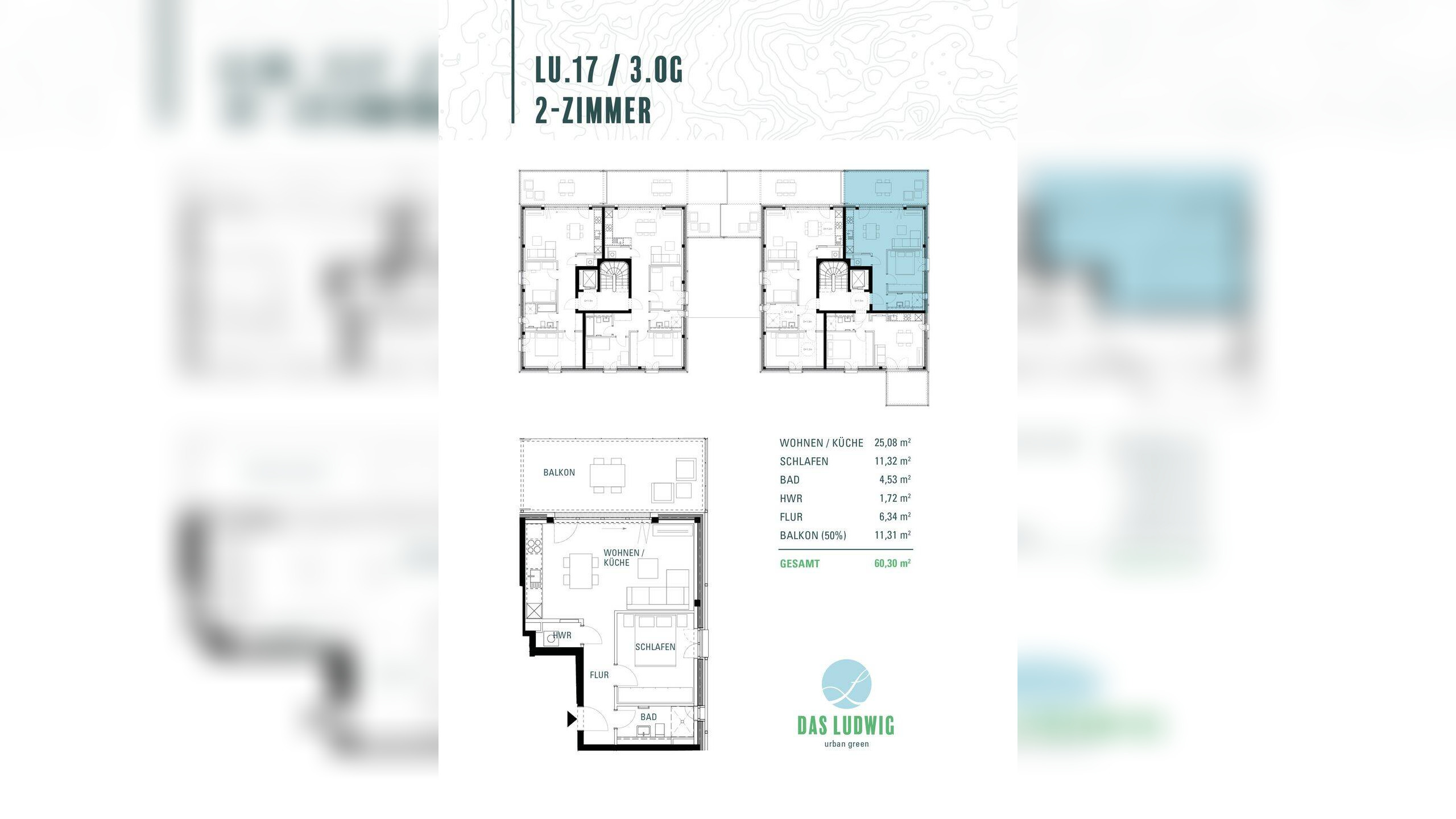 SCHWIND IMMOBILIEN – „Das Ludwig“ – exklusive 2-Zimmer-Neubau-Eigentumswohnung im Ludwigshöhviertel – 64285 Darmstadt – Vorschaubild 3
