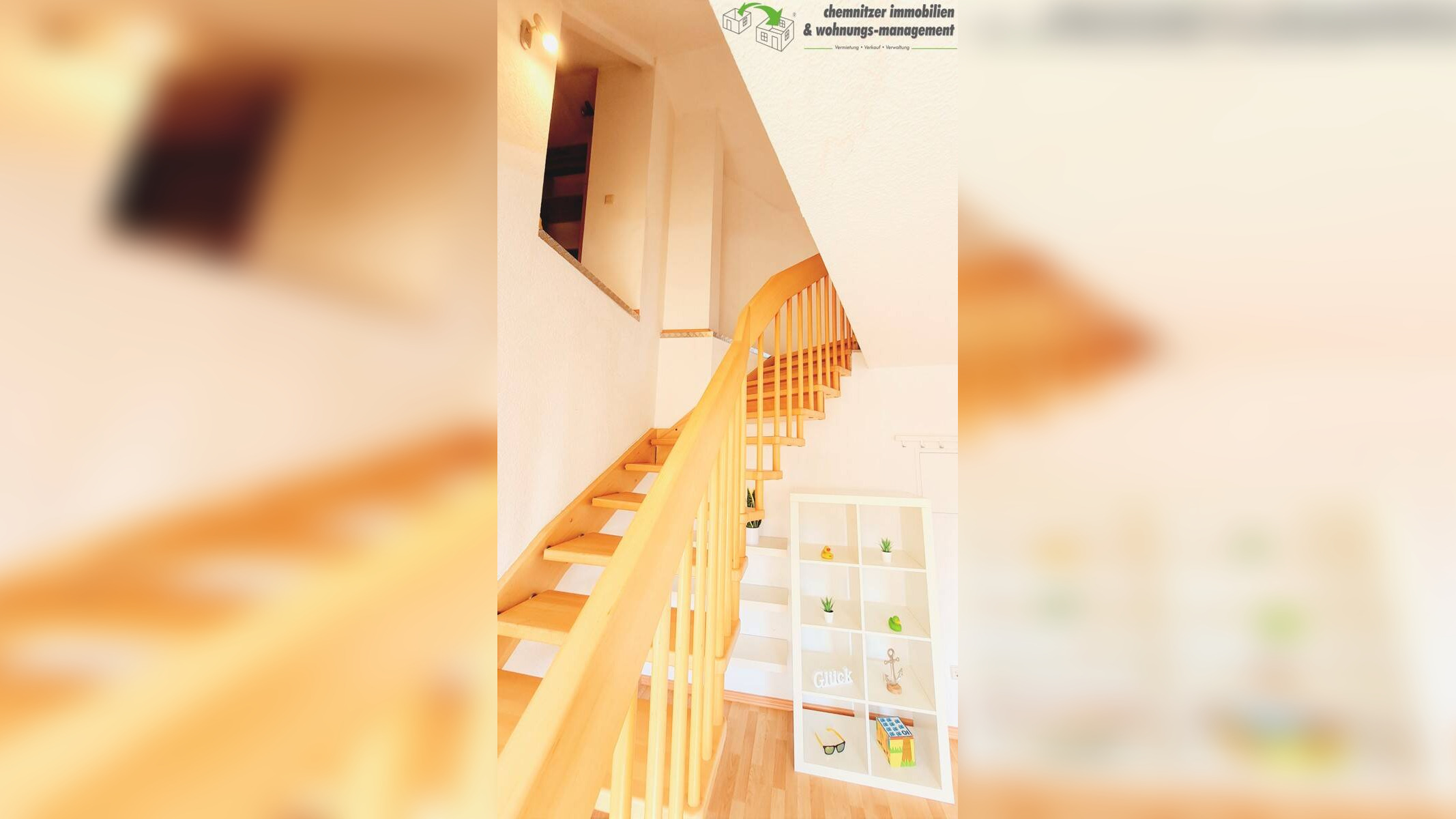 Individuelle Maisonettewohnung mit Vollausstattung – EBK, Dachterrasse, Gäste-WC – Chemnitz – Vorschaubild 3