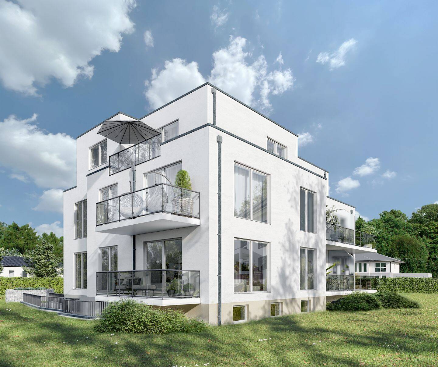 Barrierearme Wohnung im Neubau mit Balkon – ideal für Singles oder Paare in Appenweier zur Miete!, 77767 Appenweier