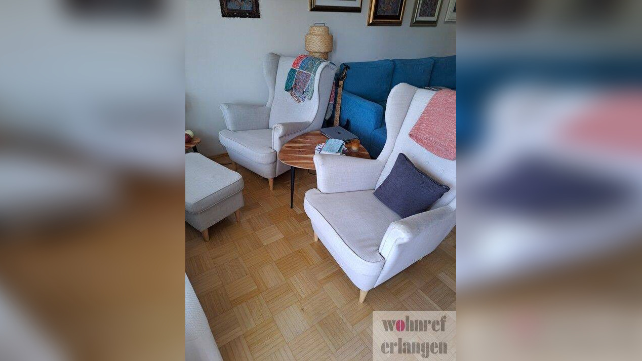 Schöne möblierte 3,5 Zimmer Wohnung in Erlangen – 91056 Erlangen – Vorschaubild 3