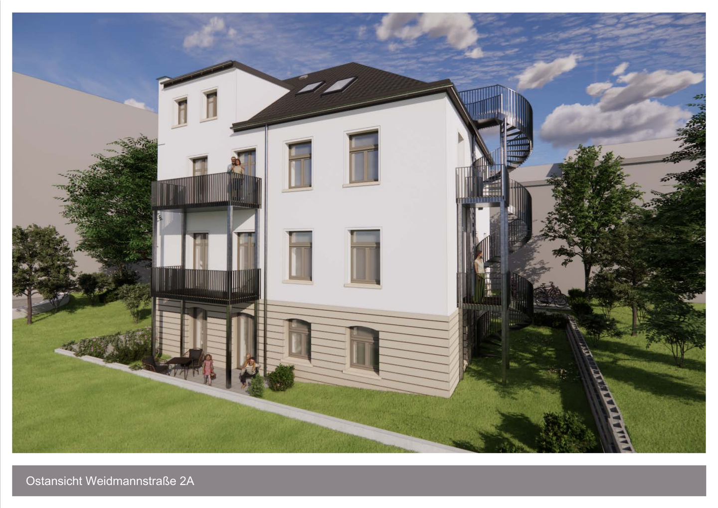 Stilvoll moderne 2-Zimmer-Dachgeschosswohnung mit Aufzug in ruhiger Lage | Provisionsfrei