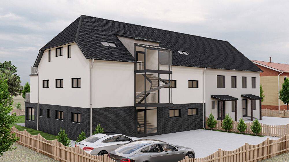 NEUBAU – Schöne 2 Zimmer-ETW mit Süd-Balkon in guter Lage – NÜRNBERG-Kettelersiedlung