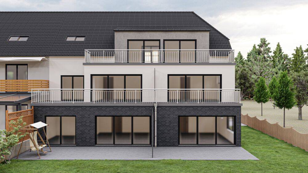 NEUBAU – 4 Zimmer-DG-Wohnung mit großer Dachterrasse in guter Lage – NÜRNBERG-Kettelersiedlung