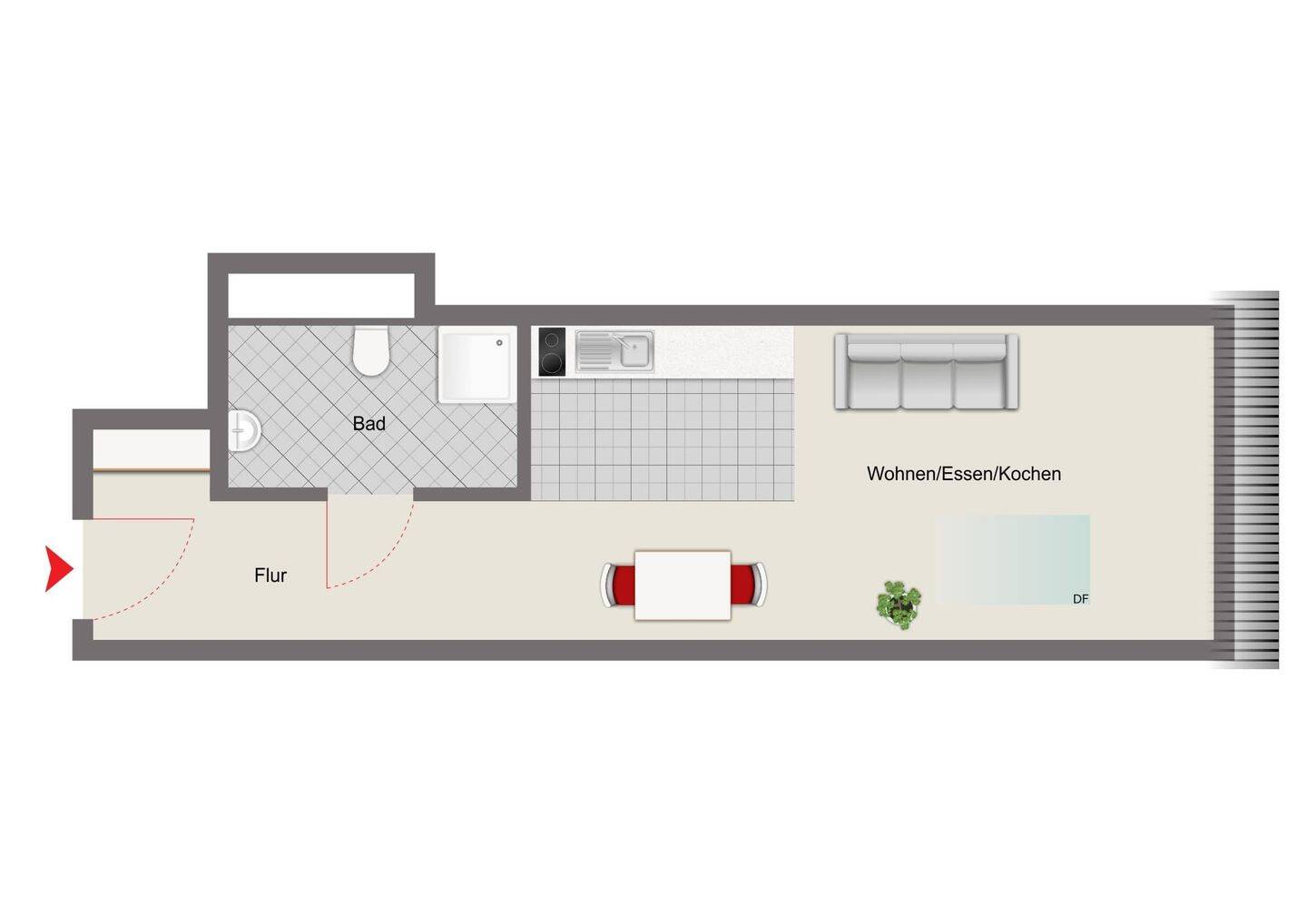 Denkmalgeschütztes Apartment im Marina Quartier in Regensburg mit langfristigem Pachtvertrag, 93055 Regensburg (Brandlberg-Keilberg Burgweinting-Harting Innenstadt Ostenviertel Schwabelweis)