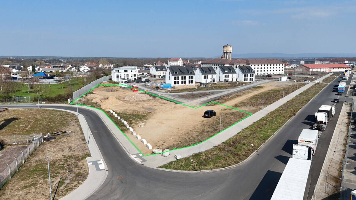 DIETZ: 3 Reihenhausgrundstücke Bebaubar nach Bebauungsplan – im Neubaugebiet Kaisergärten!, 64832 Babenhausen