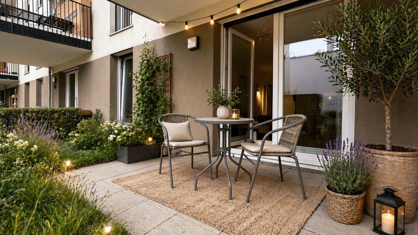 Vermietete Zwei-Zimmer-Wohnung mit kleinem Gartenanteil, 60326 Frankfurt am Main (Gallus Griesheim)