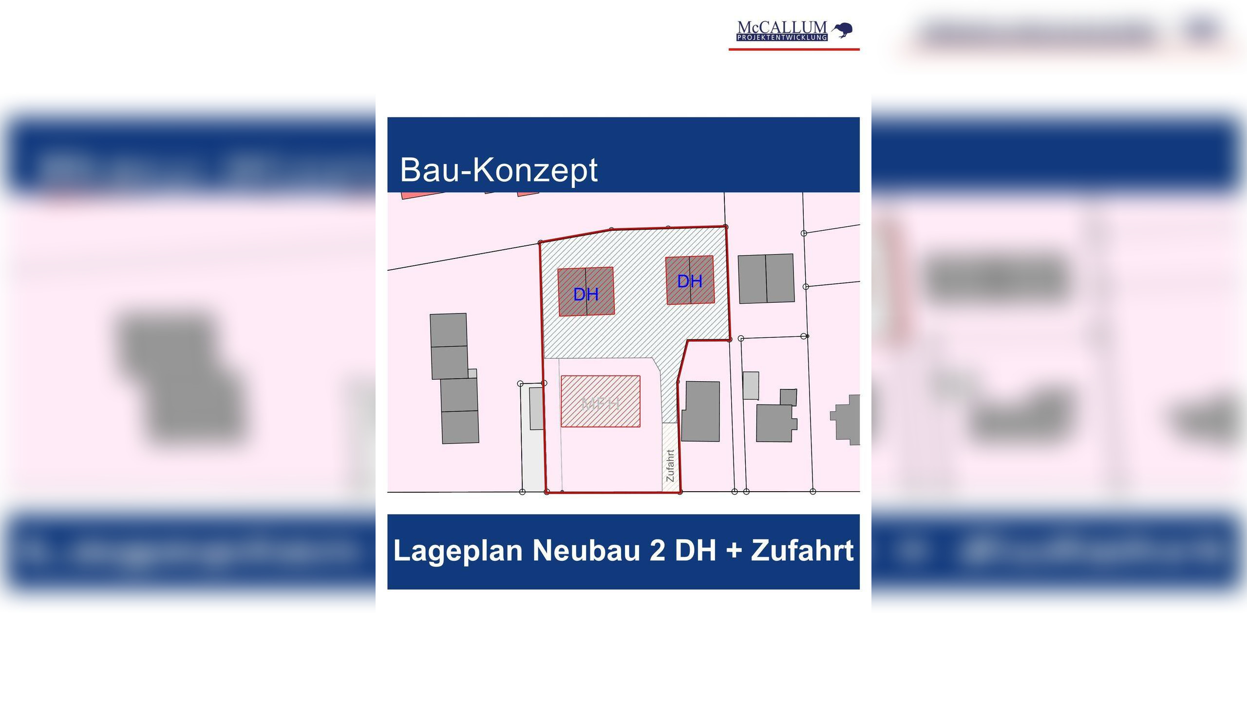 Grundstücks-TEIL für NEUBAU 2 Doppelhäuser je. 150m² WFL, 25421 Pinneberg