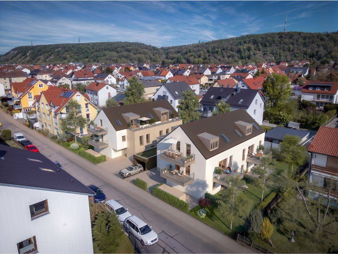 Falkenhof Living Tegernheim – Moderne Neubauwohnungen im KfW-40-QNG-Standard!, 93105 Tegernheim