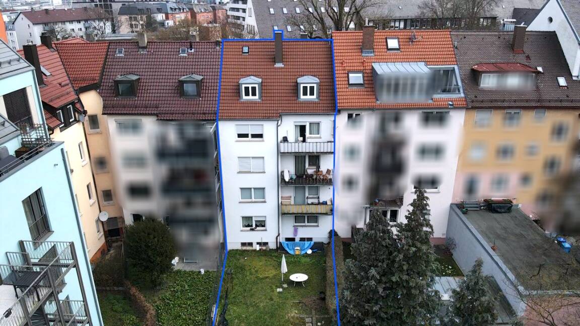 Innenstadtnahes Mehrfamilienhaus in Ulm – gepflegt, vermietet, mit steuerlichem Gestaltungspotenzial, 89073 Ulm (Mitte Oststadt)
