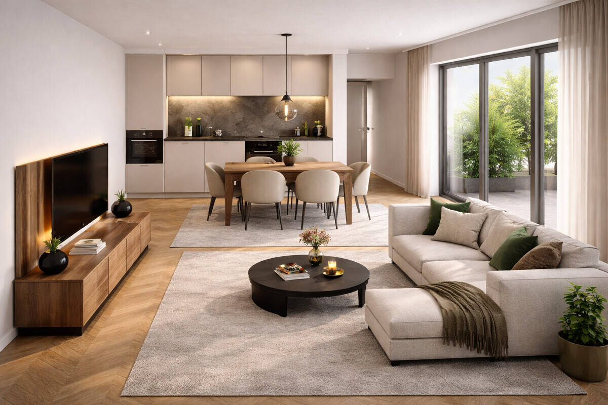 Effizient investieren! KfW40 Neubau-Erdgeschosswohnung in Damaschke!, 49811 Lingen (Ems)
