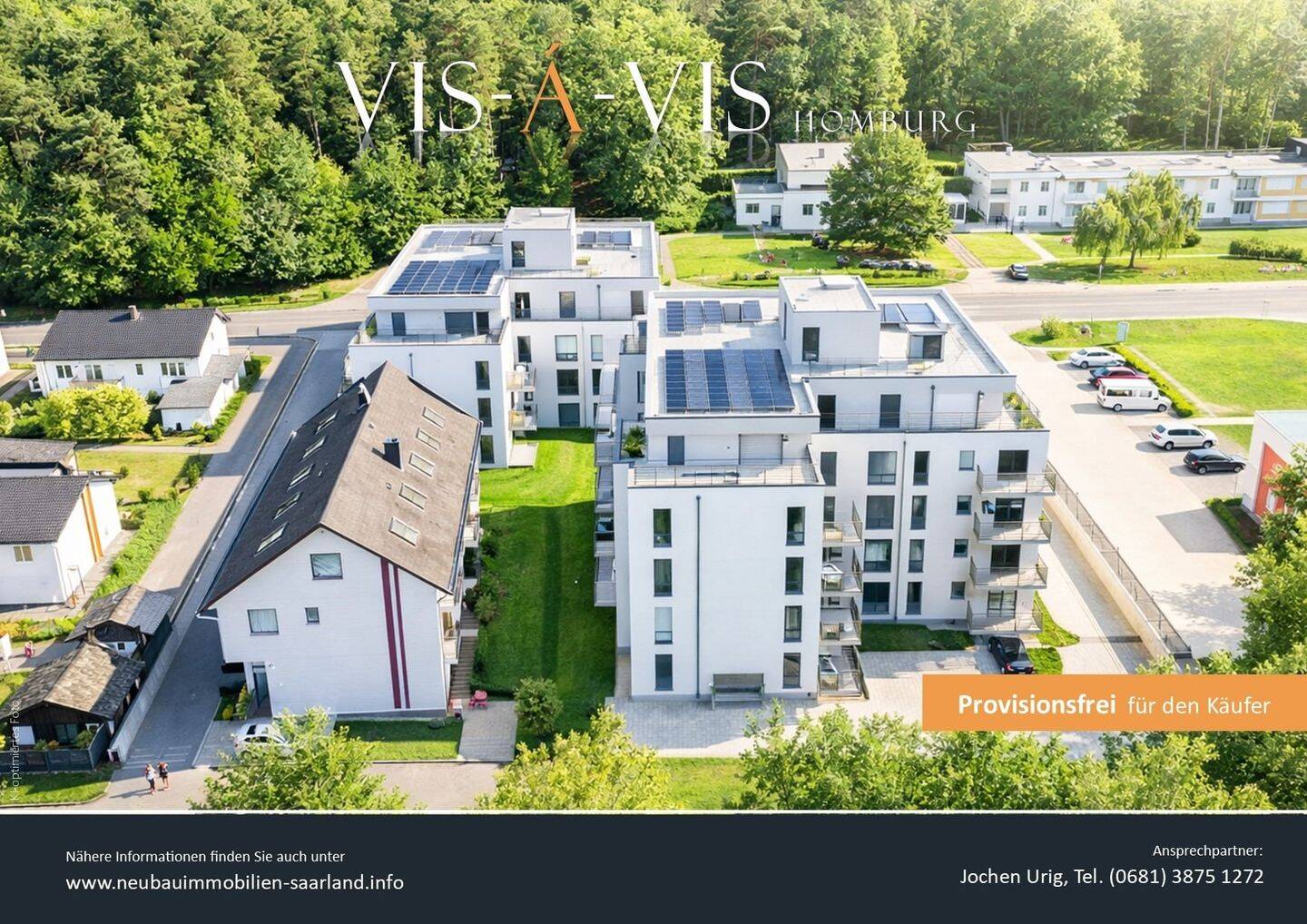 ** PROVISIONSFREI FÜR DEN KÄUFER ** Sofort bezugsfreie Neubau-Eigentumswohnungen in Homburg, 66424 Homburg