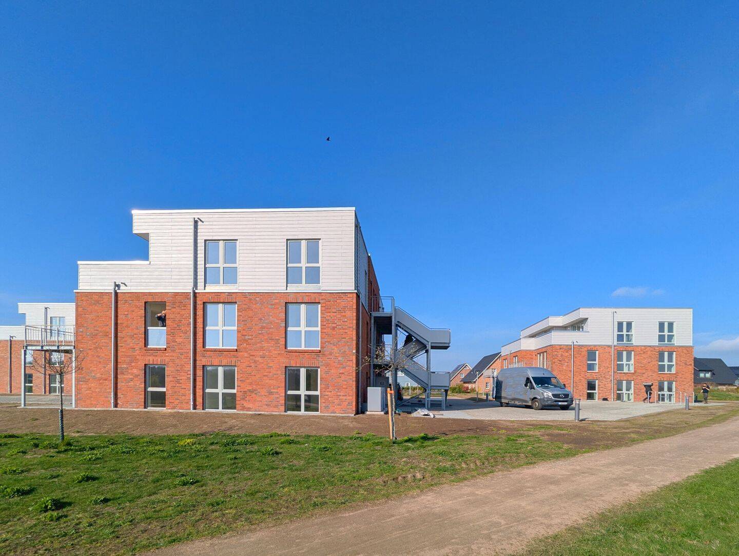 Neubau: Mietwohnungen (55 bis 76 qm, 2 + 2 1/2 Zi.)  in Wyk ab sofort bezugsbereit., 25938 Wyk auf Föhr