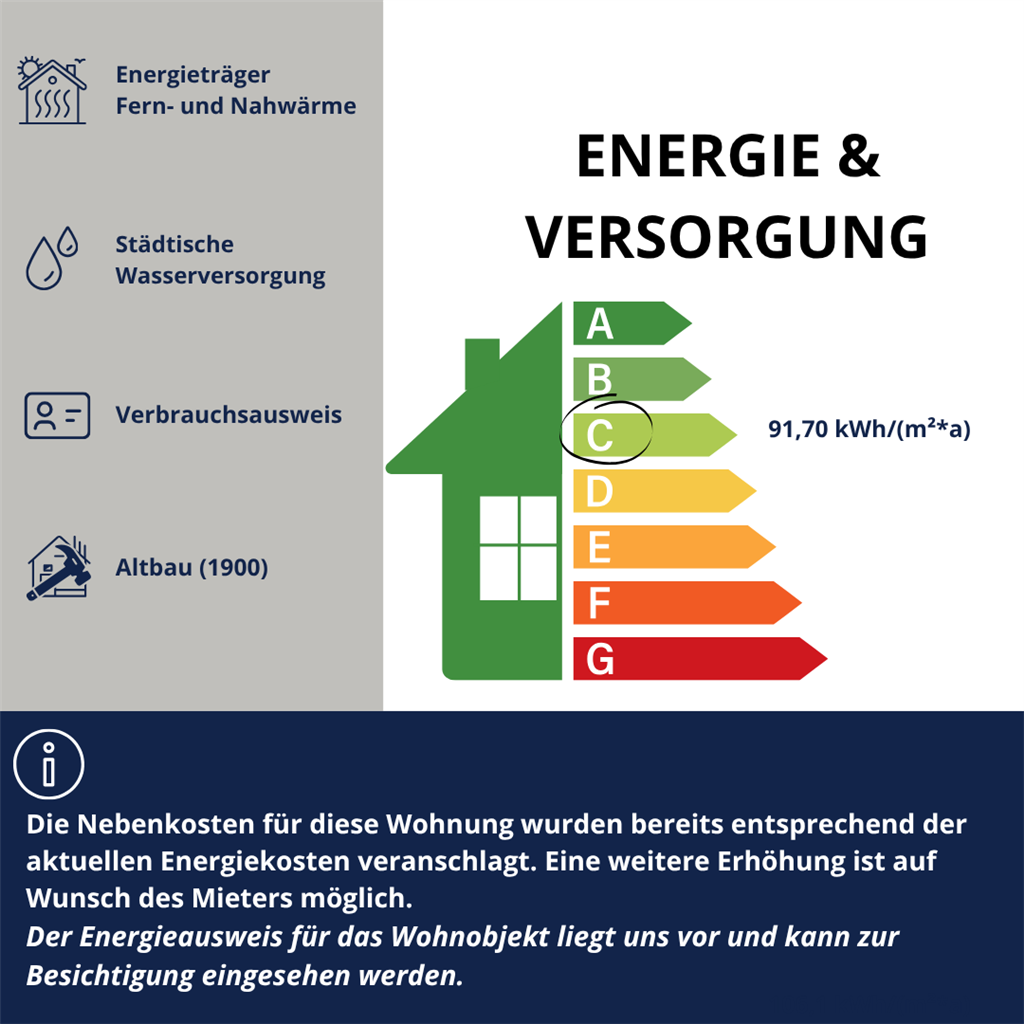 2-Zi.-Whg. mit Balkon / Tageslicht / EBK mgl. auf dem Kaßberg *** – Chemnitz – Vorschaubild 4