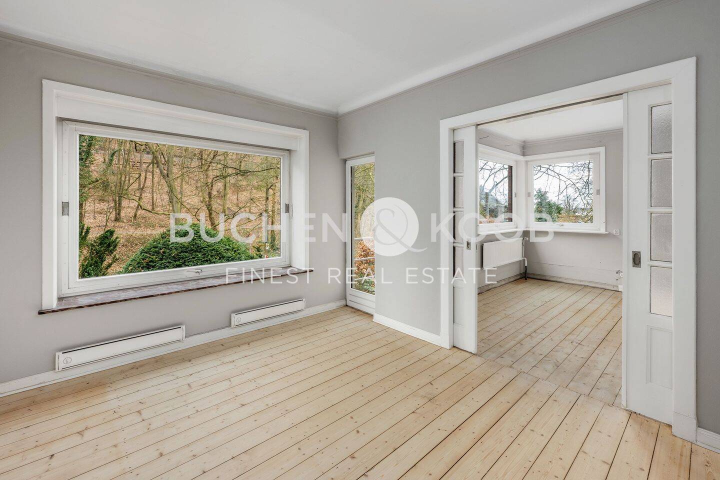 Architektonisch reizvolle Bestandsimmobilie mit genehmigter Zukunftsperspektive in HH-Blankenese