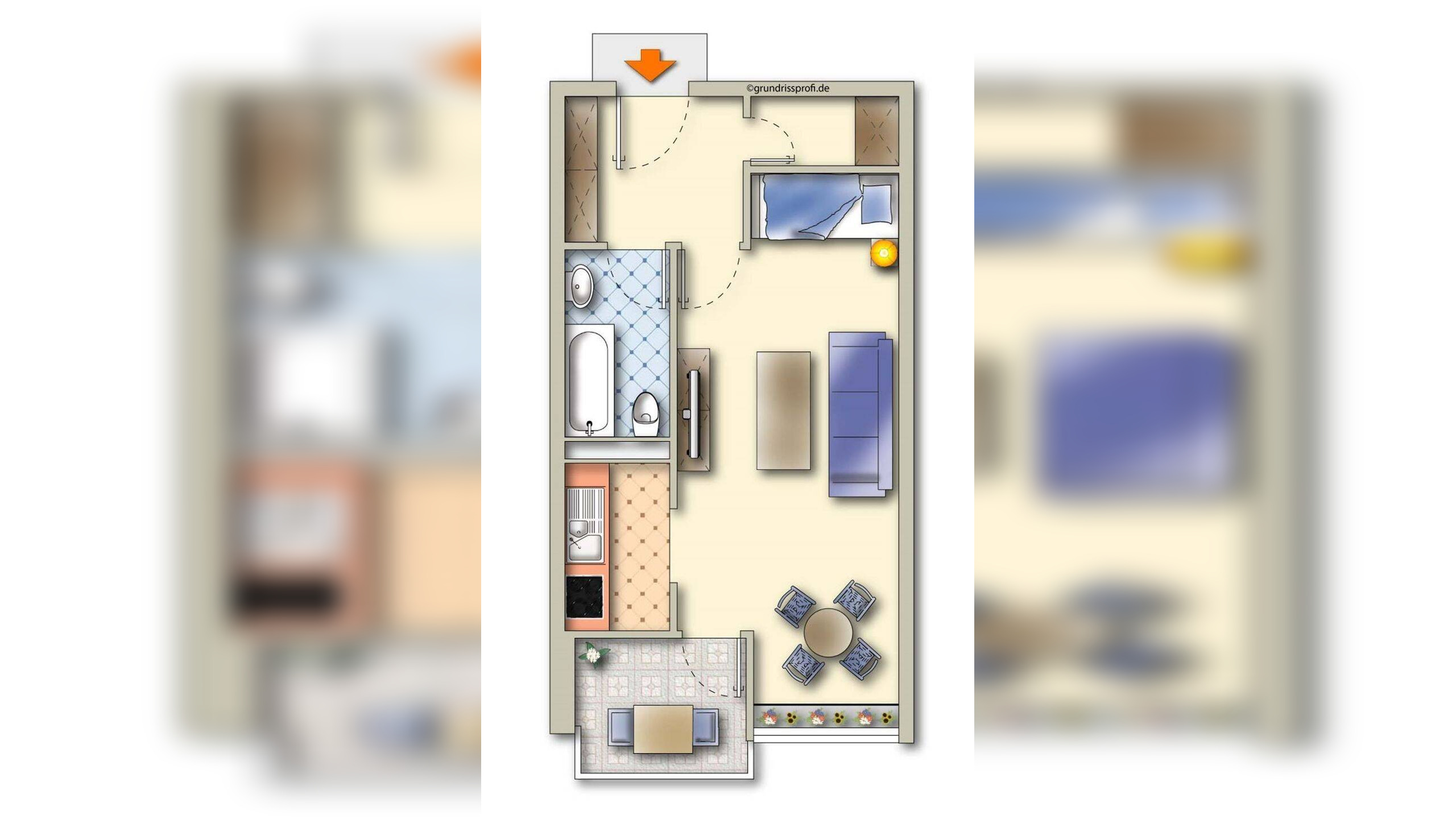Apartment – voll möbliert – sofort einziehen, 29227 Celle