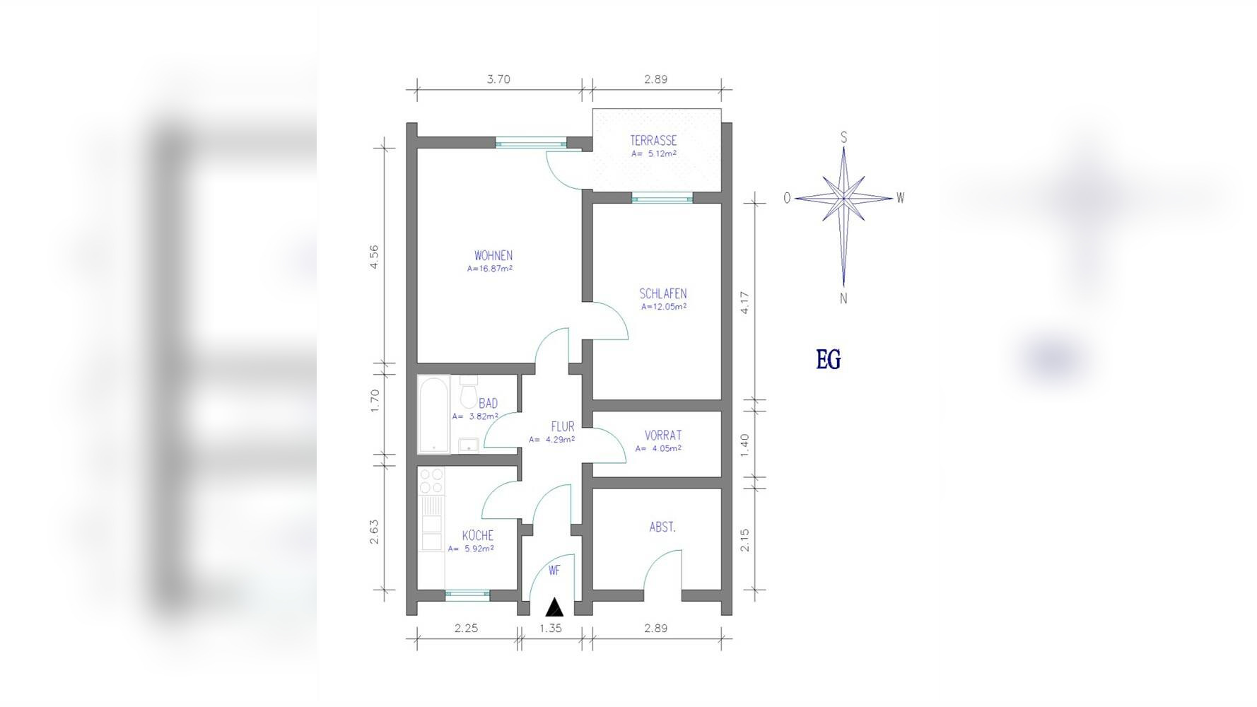 2-Zimmer-Wohnung im Bungalowstil mit sonniger Terrasse, 31073 Delligsen